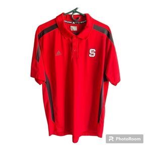 Men’s Adidas NC State Polo Size Large